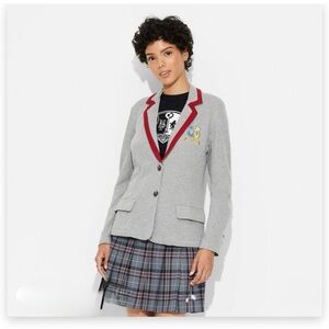 Beetlejuice Astrid Graphic Blazer Cardigan Cosplay Halloween Costume